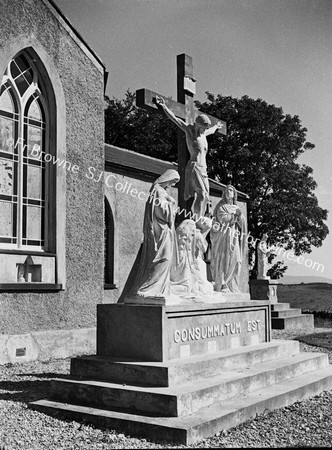 STATUE OUTSIDE CHURCH